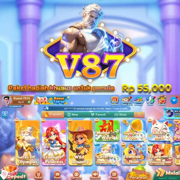v87 Masuk